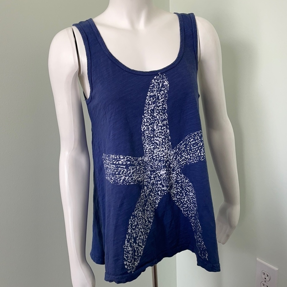 Fresh Produce Blue Star Prink Tank Size S/M